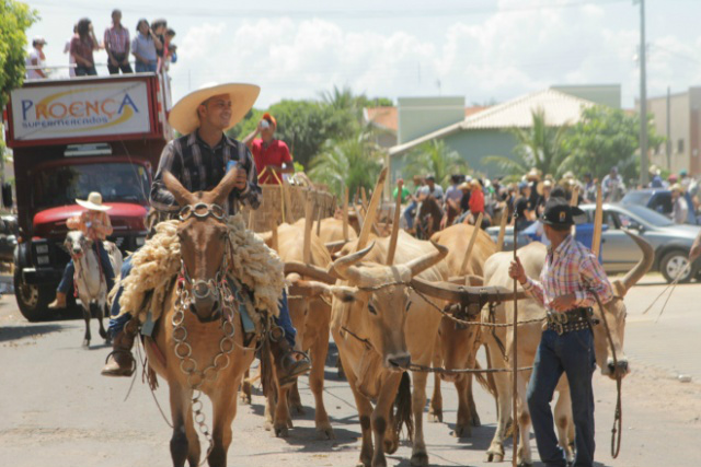 Cavalgada sul-matogrossense de 2012. (Foto: Perfil News)