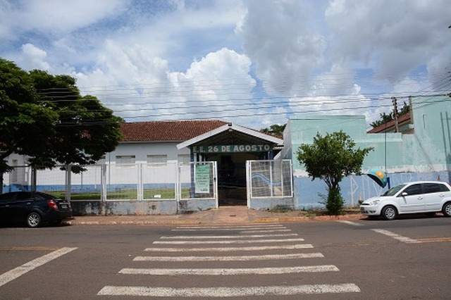 Ensino a distância será testado em três escolas do Estado Escola Estadual 26 de Agosto, em Campo Grande, testará ensino a distância - Foto: Álvaro Rezende / Correio do Estado