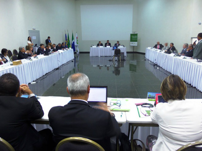 Dirigentes de 30 das 41 instituições da Rede Federal participam do evento (Foto: Divulgação/ Assecom)