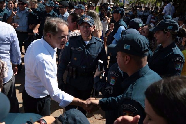Deputado Coronel David solicita reformas em diversos batalhões da PM no interior do Estado Ao município de Bandeirantes, Coronel David encaminhou também ao secretário de Governo Eduardo Riedel e ao secretário de segurança José Carlos Barbosa (Foto/Assessoria)