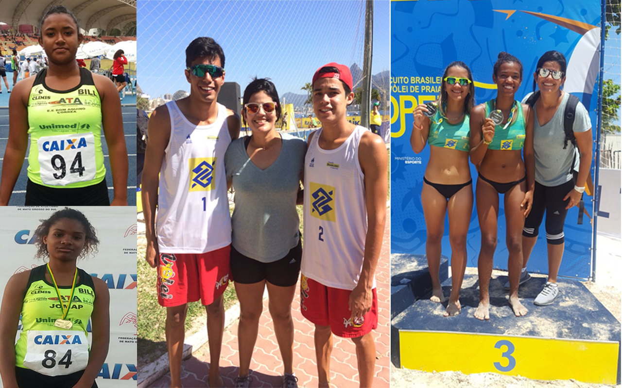 Alunos dos programas da SEJUVEL conquistam bolsa atleta pela FUNDESPORTE (Fotos: Assessoria).