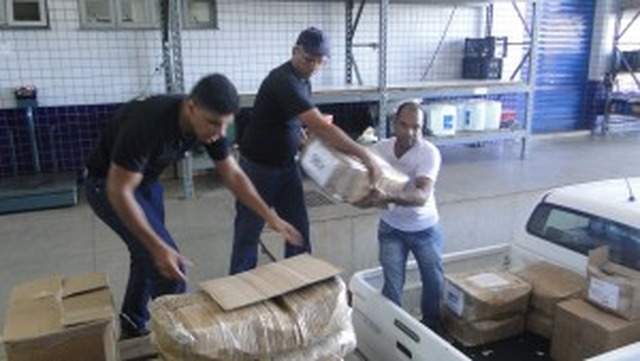 Material foi doado pela Receita Federal à SESAU. - Foto: Divulgação Prefeitura de Campo Grande