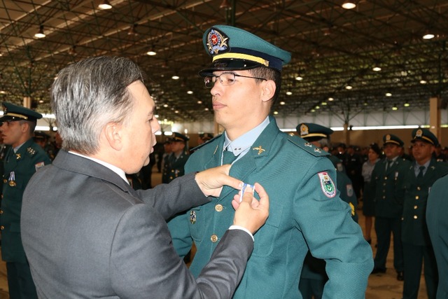 Policiais do 2°BPM recebem Medalha Tiradentes A Medalha Tiradentes é uma das mais altas honrarias na Polícia Militar (Foto:Assessoria)