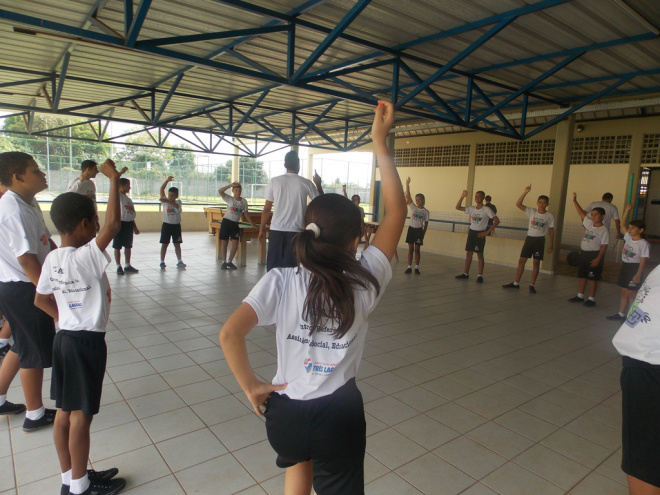 Alunos do CRASE comemoram Dia das Crianças com atividades O encerramento das atividades está previsto para esta quinta-feira (10) (Foto: Divulgação/Assecom)
