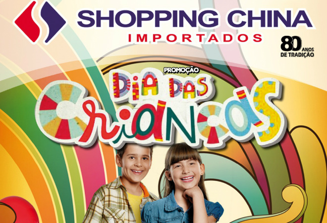 Crianças terão promoção especial no Shopping China