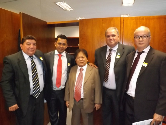 Prefeito de Rio Negro pede que Akira Otsubo viabilize verba A verba é para para aquisição de patrulha mecanizada (Foto: Divulgação/Assecom)