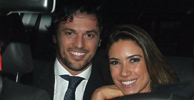 Marido e Patrícia Abravanel tentam anular delação de executivo Casal tentará usar elementos para provar que o encontro foi apenas social (Foto: G1)