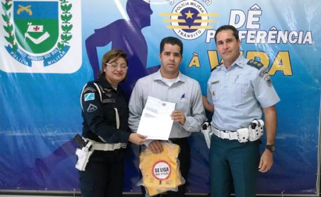 Batalhão de Transito registra o BO online de número 10.000 O BO Online foi criado em 08 de novembro de 2010, em média são registrados pelo internet cerca de 8 a 10 boletins (Foto: Policia Militar)