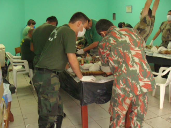 PMA conclui curso de taxidermia para Policiais Ambientais O curso visa a preparar os policiais para aproveitamento de animais atropelados, ou que morrem nos Centros de Reabilitação de Animais Silvestres (Foto: Divulgação/Assecom)