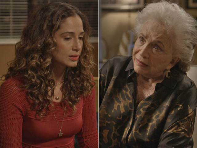Estela deixa Regina ainda mais confusa ao confirmar teorias de Beatriz (Foto: TV Globo)