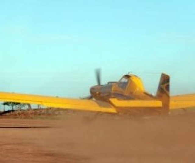Falta de combustível para aviões prejudica agronegócio em MS MS tem grande número de aviões que fazem pulverização de defensivos nas lavouras - Foto: Divulgação