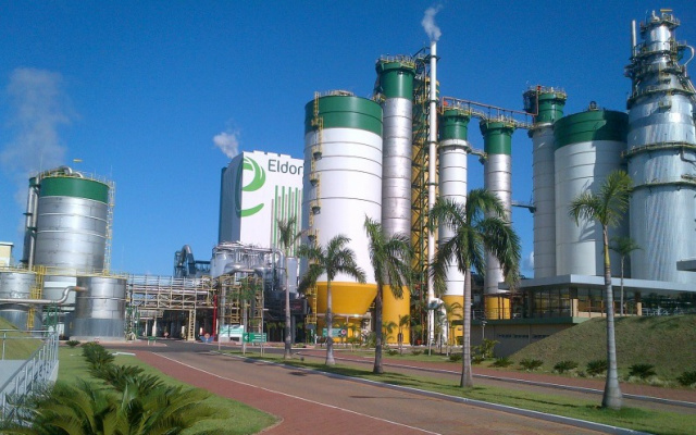 A segunda linha de produção da unidade da Eldorado prevê  investimentos na ordem de R$ 8 bilhões, devendo entrar em operação nos meados de 2018 (Foto: Divulgação)