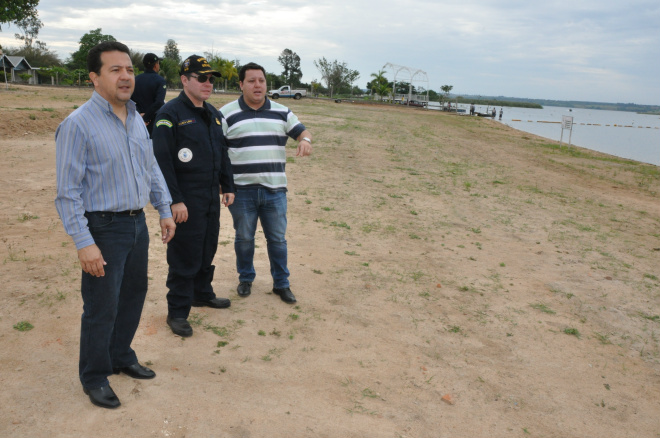 Secretário acompanha inspeção da Marinha Brasileira No sábado (12) e domingo (13), os comandantes auxiliaram no 10º Arrancadão do Jupiá (Foto: Divulgação/Assecom)
