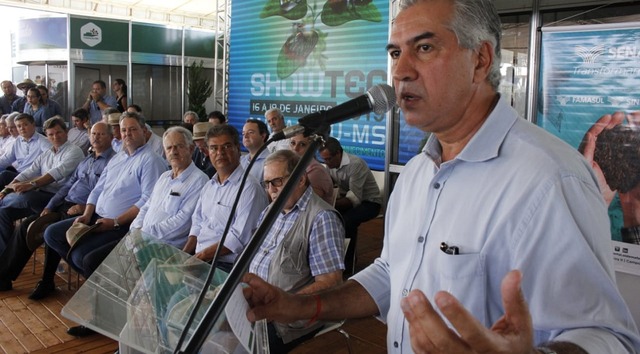 Reinaldo Azambuja defende fim da burocracia que impede desenvolvimento do setor produtivo Fotos: Chico Ribeiro
