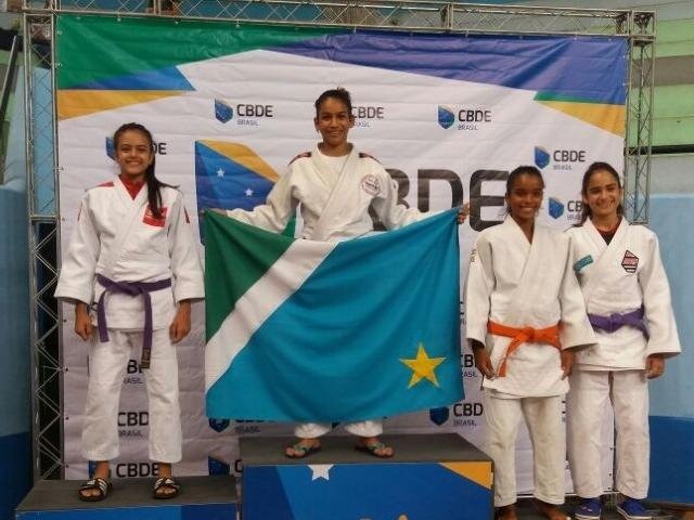 Judocas de MS disputam Jogos Escolares Mundiais no Marrocos Chrilaine Alencar venceu seletiva para disputar competição no Marrocos (Foto: Divulgação)