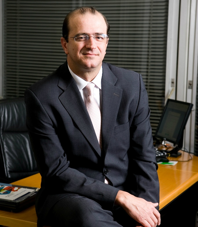 Fibria recebe Prêmio de Empresa Criadora de Tendências Sustentáveis O presidente da Fibria, Marcelo Castelli, dividiu essa conquista com todas as equipes da empresa. (Foto: Assessoria)