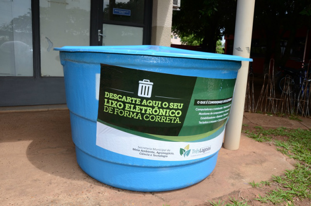 Em seis meses de funcionamento, projeto do Meio Ambiente já coletou 1,5 toneladas de lixo eletrônico Serão mais cinco pontos de coleta distribuídos em locais que já estão sendo definidos. (Foto: Divulgação)
