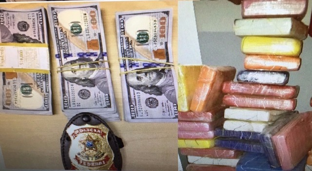 PF busca por três-lagoense que integra quadrilha milionária do tráfico Durante seis meses de trabalhos, os policiais descobriram uma vasta rede de fornecedores, compradores, motoristas e “mulas” (PF / Divulgação)