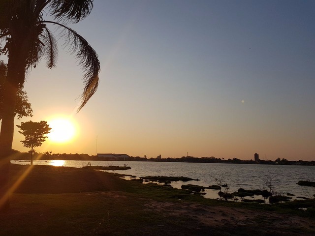 O dia começou ensolarada na cidade (Foto/Ricardo Ojeda)