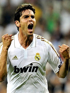 Assistente técnico do Real exalta recuperação de Kaká Kaká voltou a ser decisivo para o Real (Foto: AFP)