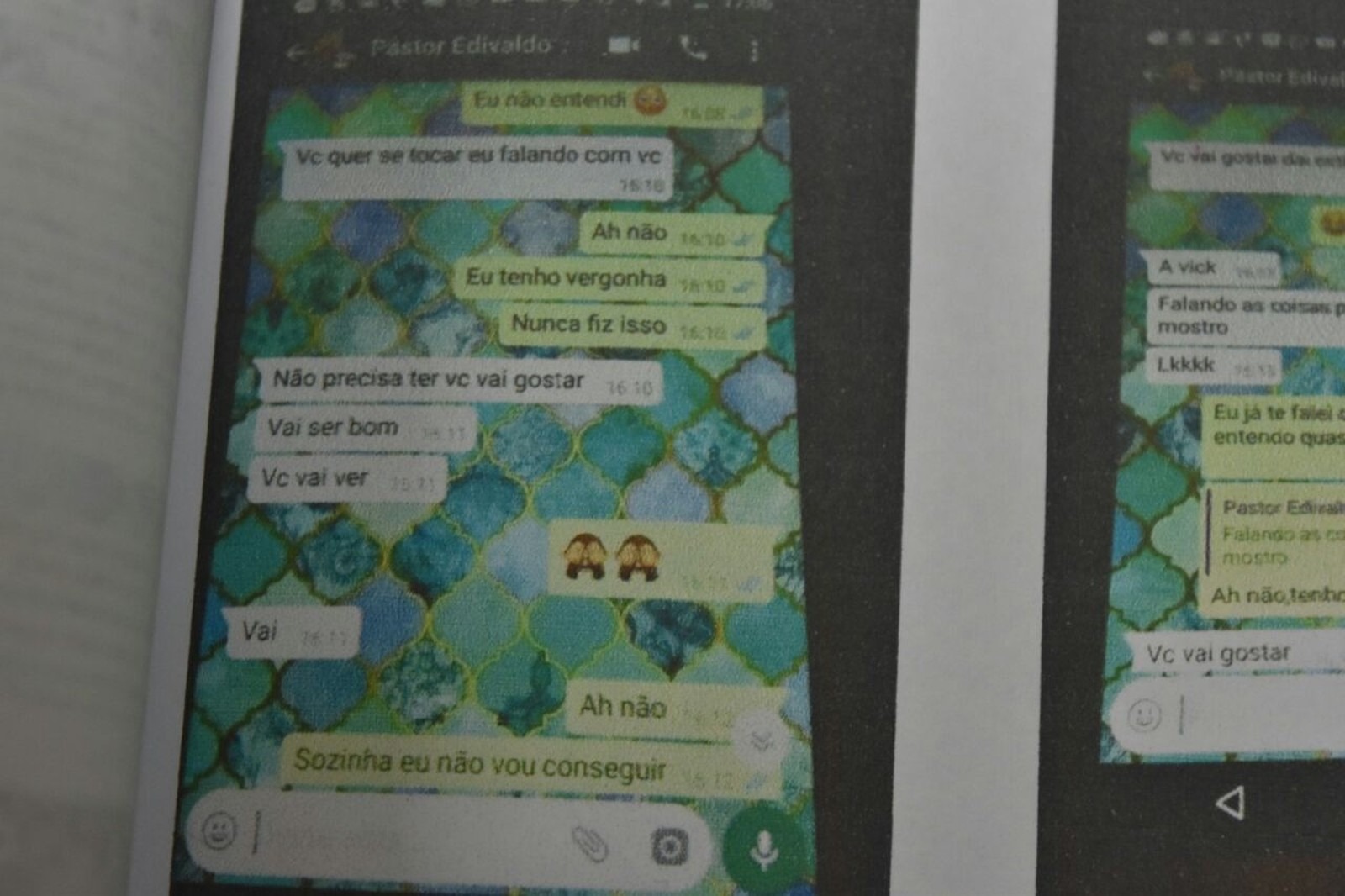 Polícia prende pastor suspeito de estupro e assédio a adolescentes Pastor assediava garotas por mensagens de celular (Foto: Divulgação/Polícia Civil)