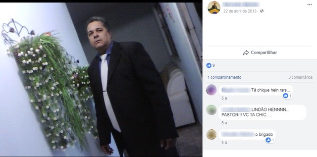 Polícia prende pastor suspeito de estupro e assédio a adolescentes Pastor Edivaldo, de Paulínia (SP), preso suspeito de estupro e assédio de adolescentes (Foto: Reprodução)