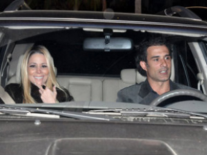 Danielle Winits e Marcos Pasquim podem estar namorando, diz jornal Danielle Winits e Marcos Pasquim (foto de arquivo)