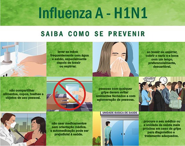 Três Lagoas tem caso confirmado de gripe H1N1 e Secretaria da Saúde orienta população sobre prevenção
