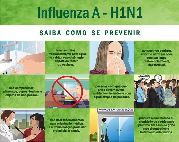 Três Lagoas tem caso confirmado de gripe H1N1 e Secretaria da Saúde orienta população sobre prevenção Três Lagoas tem caso confirmado de gripe H1N1 e Secretaria da Saúde orienta população sobre prevenção