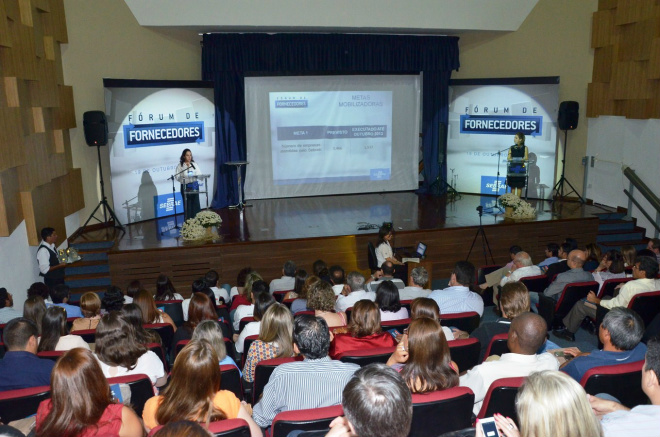 Sebrae realiza Fórum de Fornecedores na Capital O objetivo é debater soluções e interagir com aqueles que atendem à instituição no estado (foto: Divulgação/Assecom)