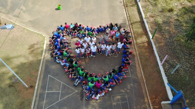 Escola de Campo de Três Lagoas realiza almoço para comemorar 10 anos de fundação Atualmente, a escola conta com 222 estudantes (Foto/Assessoria)