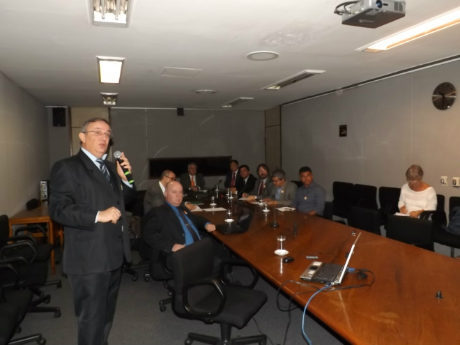 Otsubo debate projeto que cria o Conselho de Politica Mineral A matéria foi apresentada pelo Governo federal em junho deste ano (Foto: Divulgação/Assecom)