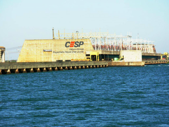 Atualmene, a concessão Usina Hidrelétrica de Jupiá pertence à CESP. (foto. Divulgação)