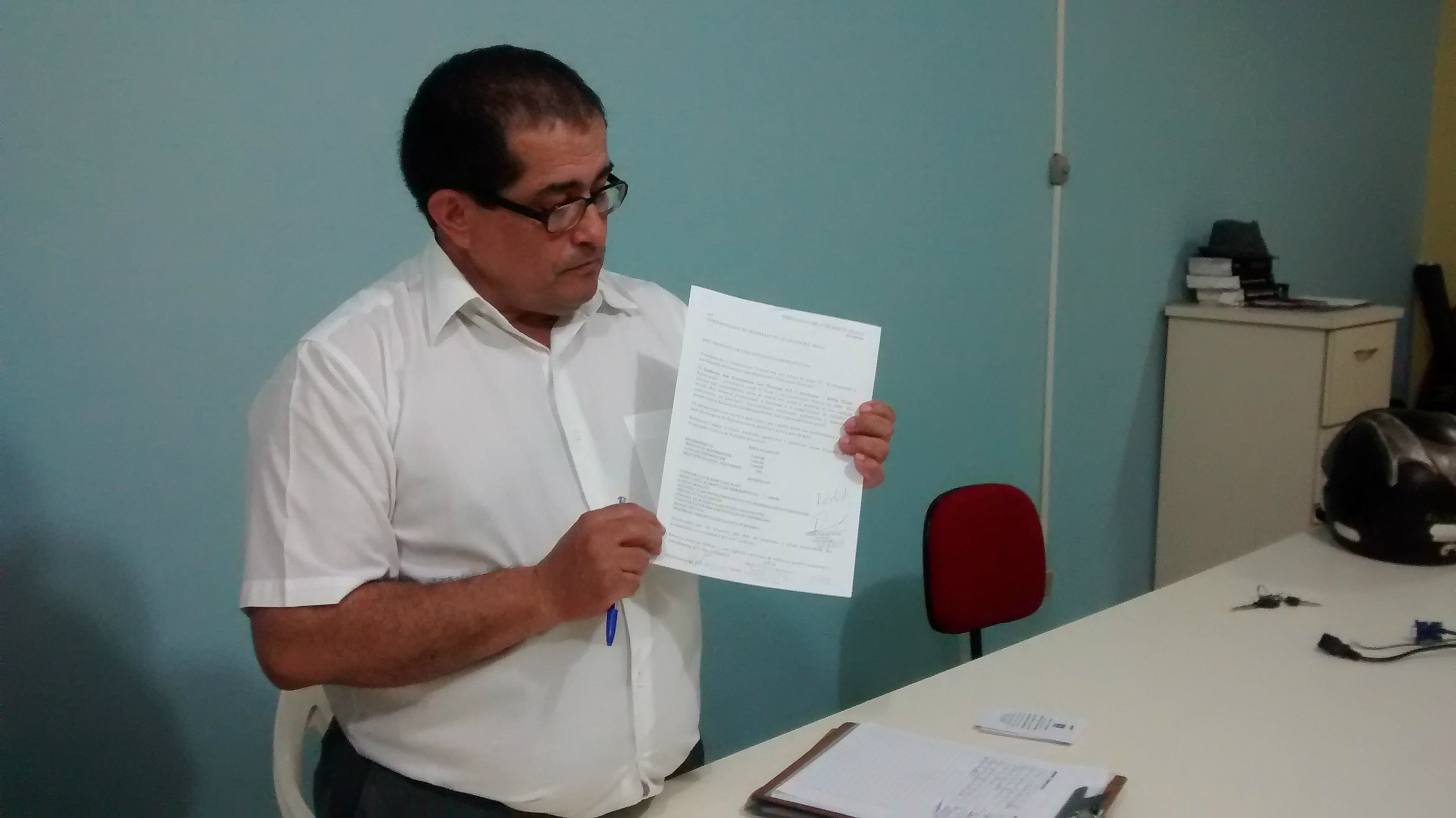Sindicato da Enfermagem ganha ação judicial contra Hospital Auxiliadora O presidente do Sindicato dos enfermeiros João Carvalho. (Foto: 7even Comunicação)
