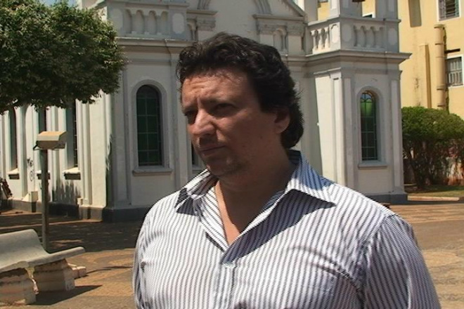 Pontos turísticos: Confira a história da igreja Santo Antônio em Três Lagoas O coordenador de patrimônio histórico da cidade, Rodrigo Fernandes falou a nossa reportagem sobre a história da igreja Santo Antônio
Foto: Anderson Duarte