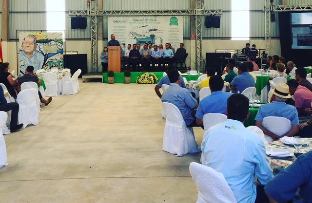 Unidade da Copasul é inaugurada em Anaurilândia Solenidade de inauguração da Copasul aconteceu na manhã desta segunda-feira na sede da empresa (Foto: Anderson Palopoli)