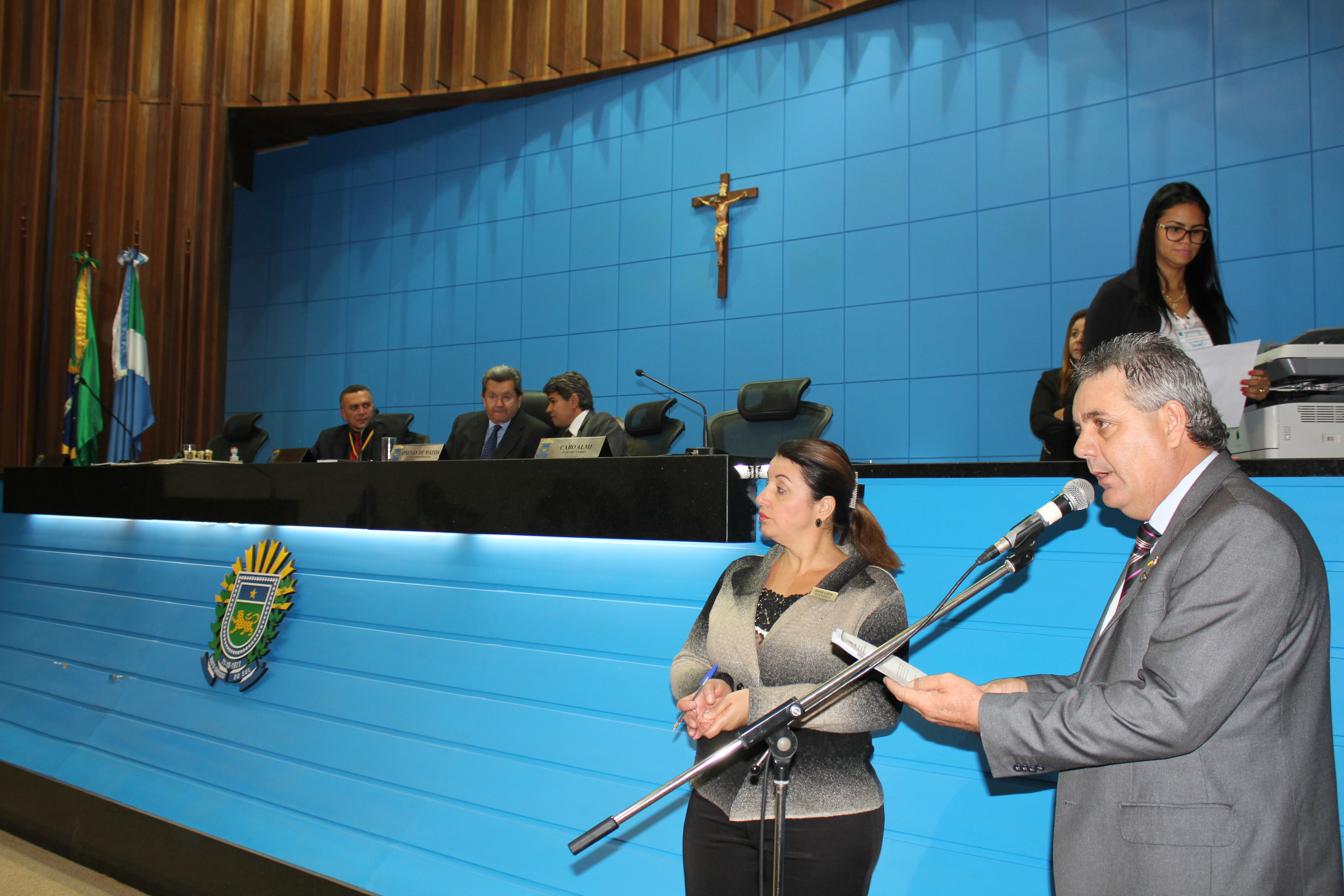  a Assembleia Legislativa encaminhou documento oficial proposto pelo deputado Angelo Guerreiro à Prefeita Municipal de Três lagoas. (Foto: Assessoria)