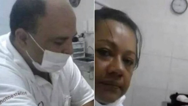 Funcionários que filmaram corpo de Cristiano Araújo são demitidos por justa causa Funcionários da Clínica Oeste, que gravaram vídeo de Cristiano Araújo, foram demitidos por justa causa. (Foto: Reprodução).