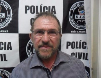 Três-lagoense que matou vizinho e carbonizou corpo é preso 10 anos depois Ercílio Priviateli. (Foto: Divulgação/ Polícia Civil).