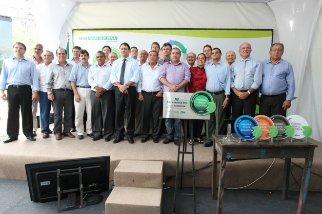 Selo do Senai alavancarão gestão ambiental nas indústria Os selos ambientais do Senai vão classificar a eficiência ambiental das indústrias estaduais de acordo com os parâmetros pré-estabelecidos (Foto: Divulgação/Assecom)