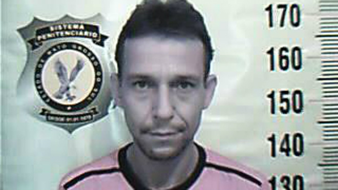 Flávio Roberto de Campos de 40 anos foi recapturado poucas horas depois de fugir (Foto: Perfil News)