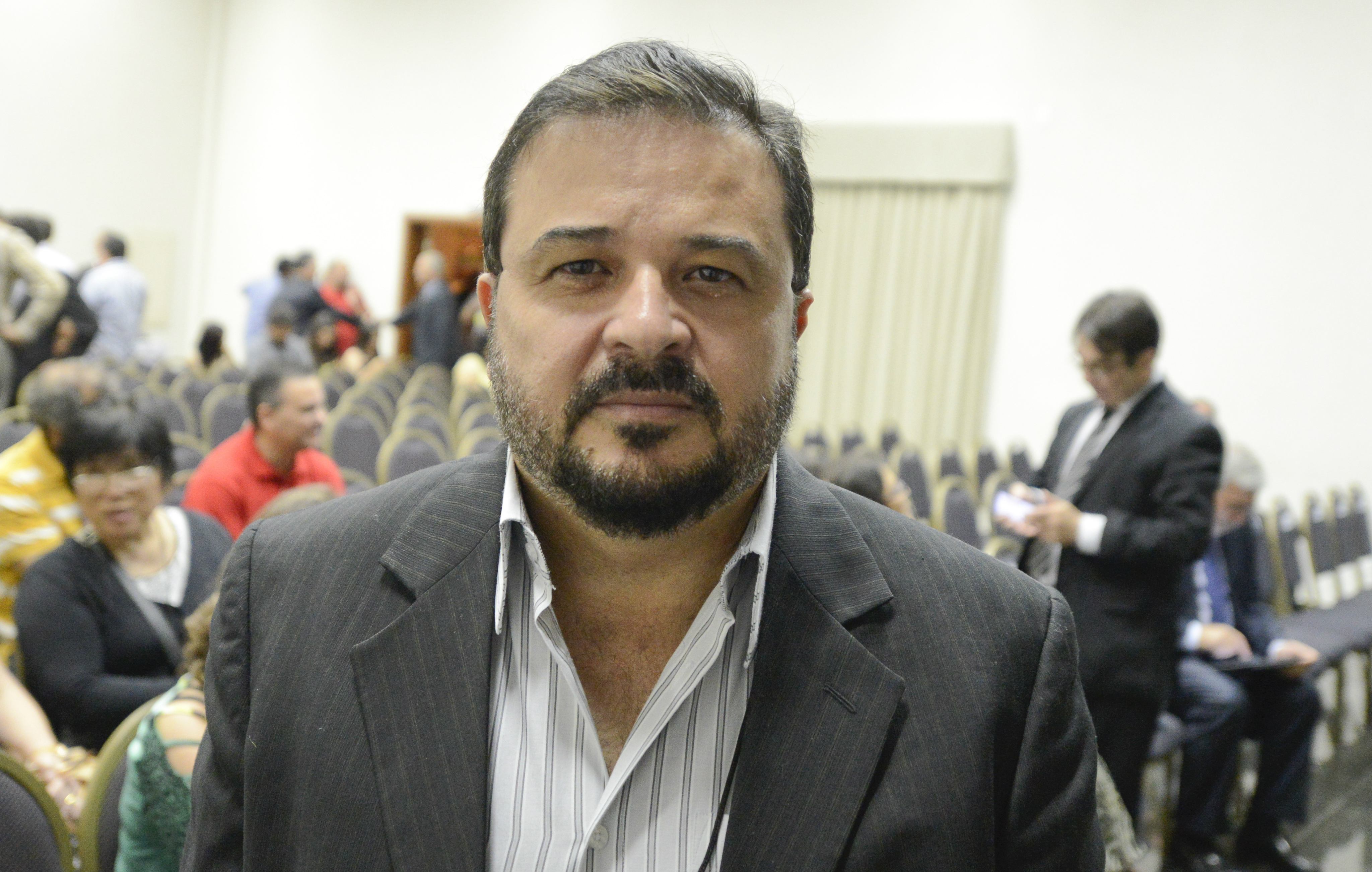 Judiciário federal e MPU em MS discutem greve geral no sábado José Ailton, coordenador do Sindjufe-MS. (Foto: Assessoria)