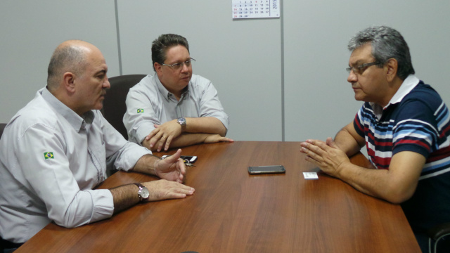 Mário Gavinho Diretor Industrial  e William Alves Jorge Gerente Administrativo da Asperbras concedem entrevista exclusiva ao Perfil News falando sobre o empreendimento (Foto: Patrícia Miranda)