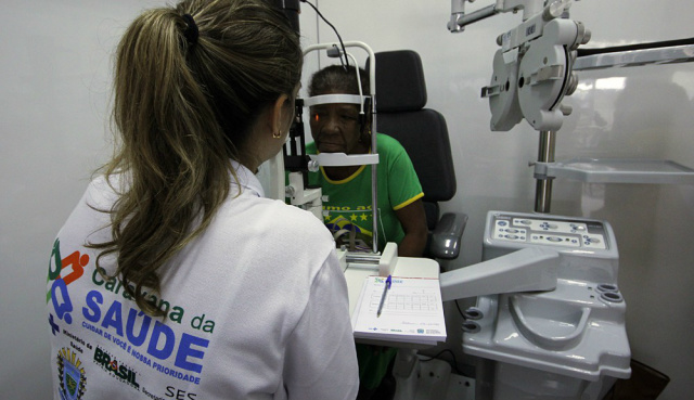 A caravana realizará atendimentos e cirurgias oftalmológicas e outros de apoio de instituições parceiras. (foto: Divulgação)