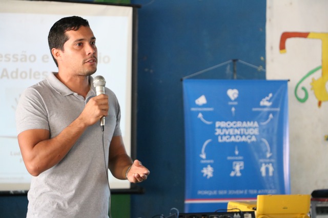 Escola Municipal de Três Lagoas recebe palestra especial pelo Programa “Juventude Ligadaça” O secretário Leandro Dias ministrará palestra sobre fortalecimento de vínculos, alusiva ao Dia das Mães (Foto/Assessoria)