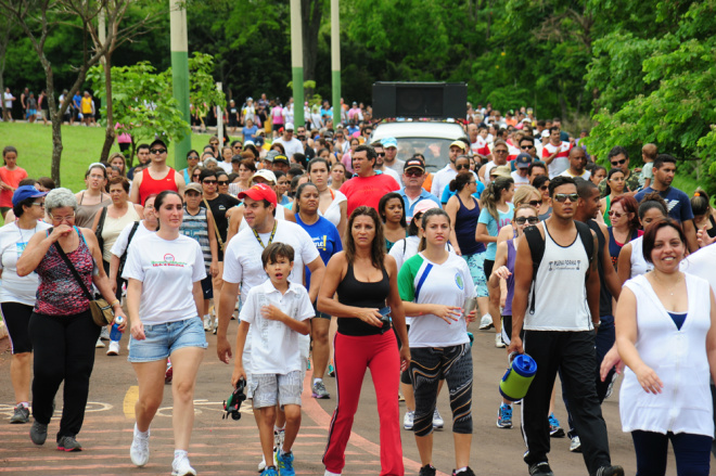 Pelo menos 7,1 mil pessoas compareceram, neste domingo (27/10), ao Parque das Nações Indígenas (Foto: Divulgação/Assecom)