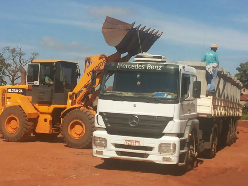 Trabalho sendo realizado pelo DITS. (Foto: Arquivo/Assessoria)