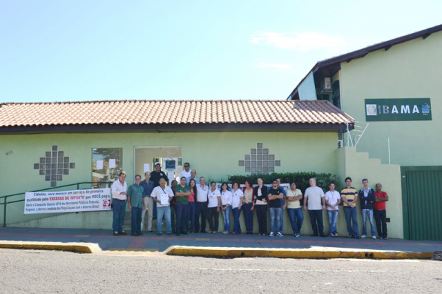 Ibama de MS paralisa atividades por reajuste salarial Os sevidores aderiram à paralisação que já acontece em outros estados do país. (foto: divulgação)