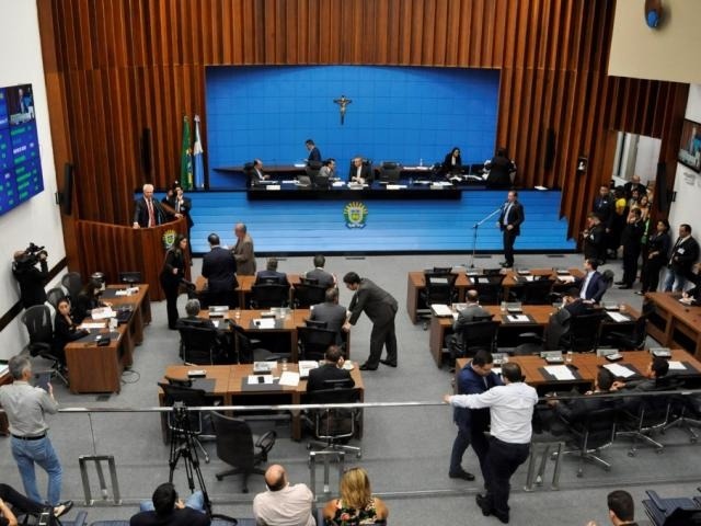 Simpósio vai debater inovações na área de segurança pública em MS Evento vai ocorrer no plenário da Assembleia Legislativa (Foto: Assessoria/ALMS)