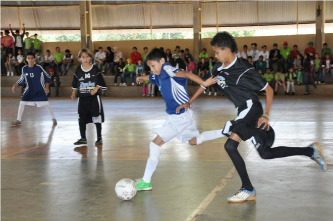 Os campeões representarão o município nos Jogos Escolares  de Mato Grosso do Sul e nos Jogos da Juventude do MS. (Foto: Divulgação/Prefeitura Chapadão do Sul)